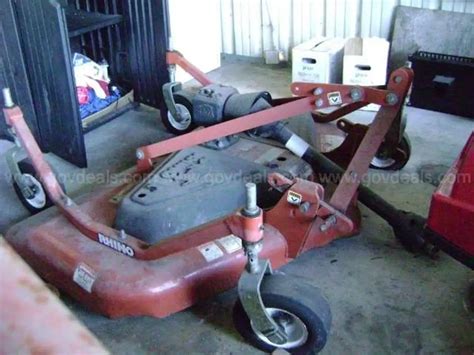 Bush Hog Attachment: Rhino 72" Turbo Finish Mower Model TM72 | GovDeals