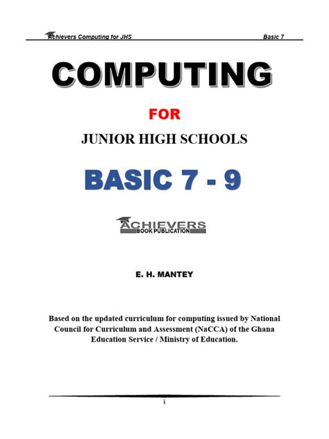 Image result for Syllabusgh Computing Basic 7 to 9