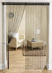 Buy Exporthub Polyester & Polyester Blend Threads Window String Curtain ...