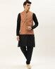 Buy Black & Orange Ethnic Suit Sets for Men by SOJANYA Online | Ajio.com