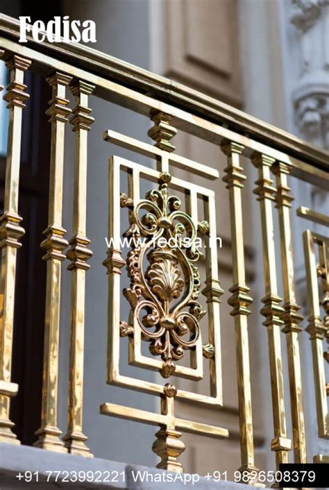 Stylish Steel Railing Design For Indian Homes No-25468 - Fedisa