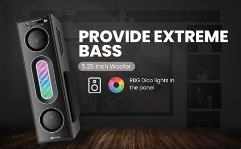 TRONICA Brace Dual Tower Bluetooth 70w Home Theater System with FM ...
