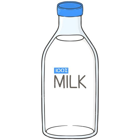 Milk Bottle Cartoon, Milk Bottle, Milk Bottle Clipart PNG Transparent ...