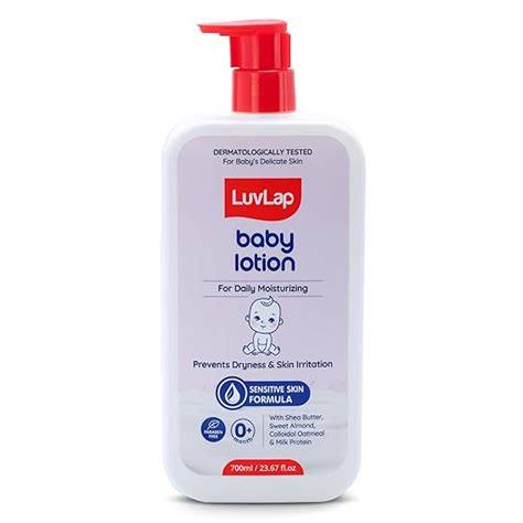 Buy LuvLap Baby Lotion with Milk Protein - 700ml, Suitable for Baby’s ...