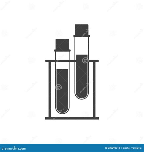 Empty Test Tube Drawing