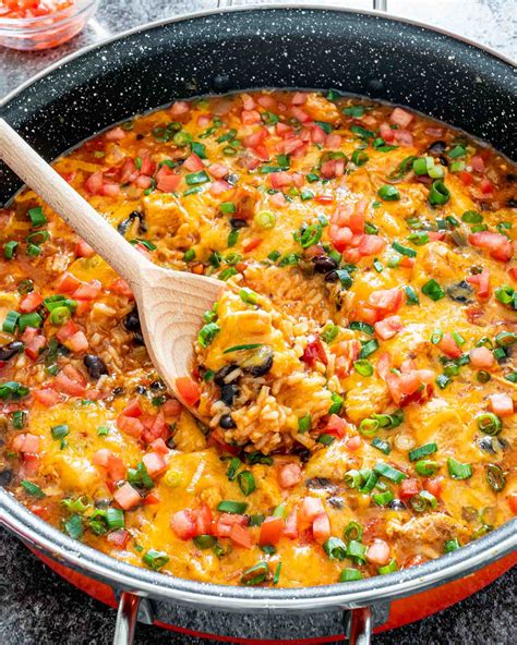 Southwest Chicken And Rice Skillet - Craving Home Cooked