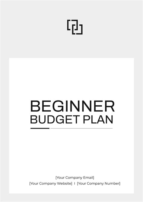 Image result for Budget Plan Example