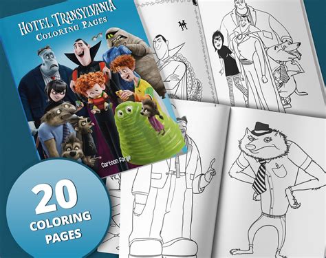 Hotel Transylvania 2 Dennis Coloring Pages