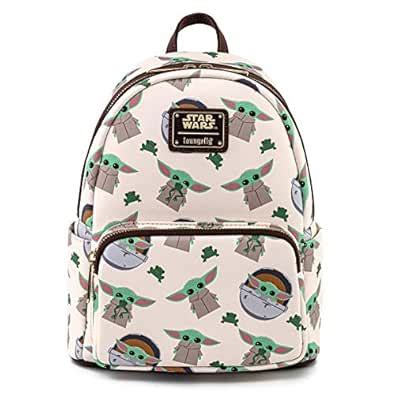 Loungefly Star Wars Baby Yoda The Mandalorian All Over Print Mini ...