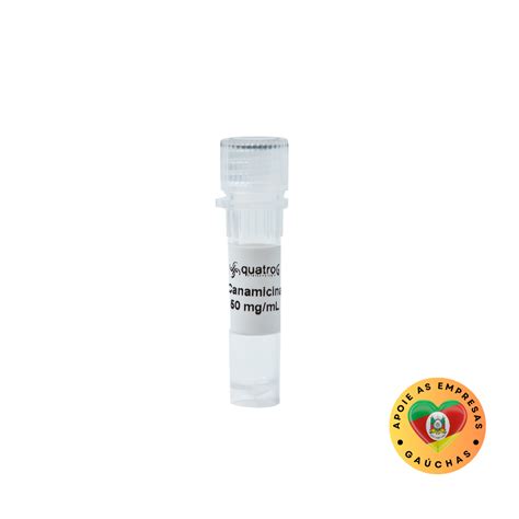 Canamicina 50 mg/mL - Quatro G Biotecnologia