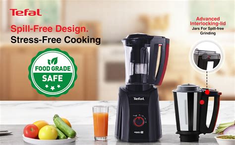 Buy Tefal Puregrind HD Juicer Mixer Grinder, PoweliX Blade Technology ...