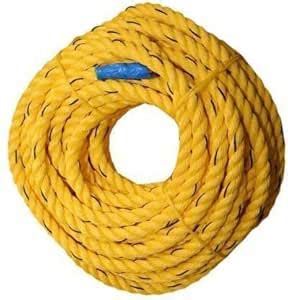 Lucix Submersible Rope Yellow Borewell Danaine Rope Twisted Rope (30 ...