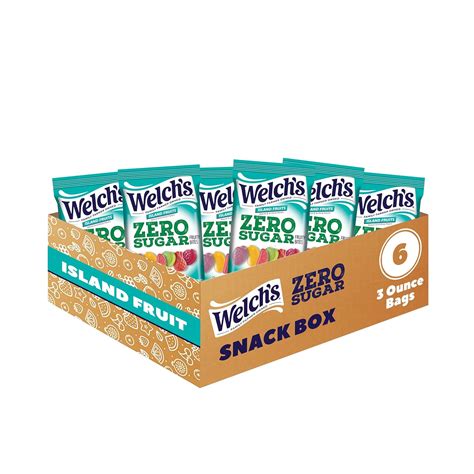 Welch's Zero Sugar Fruity Bites, Island Fruits Snack Nepal | Ubuy