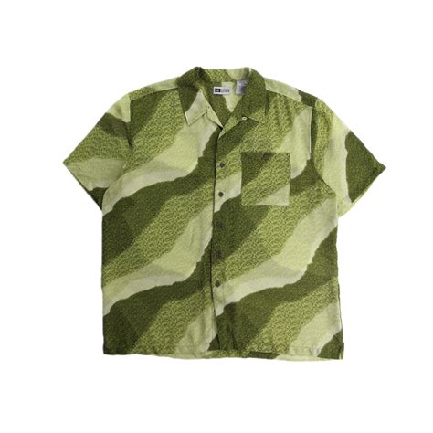 【FIFTY-FIFTY】S/S all-over pattern art open collar shirt -9289- | cv