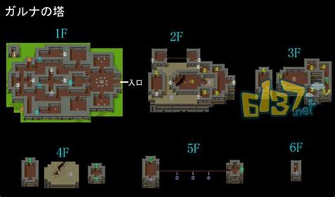《勇者斗恶龙3》图文攻略迷宫一览：悟道塔地图_6137游戏网