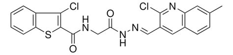 3-CHLORO-N-(2-{(2E)-2-[(2-CHLORO-7-METHYL-3-QUINOLINYL)METHYLENE ...