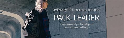 HP OMEN X Transceptor Gaming 17'' Laptop Backpack with Water Resistant ...