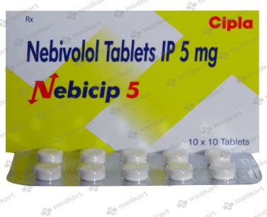 NEBICIP 5MG TABLET 10'S : View Price, Combination and Alternatives ...