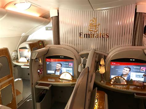 Emirates Airbus A380 First Class