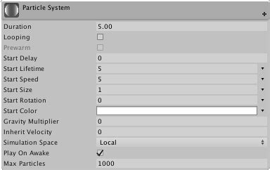 Image result for Unity C# How to Set Up Particle System