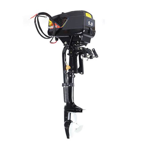 Buy HYYKJ-US Outboard Motor Boat Engine 48V 1000W 4HP 3000RPM Electric ...