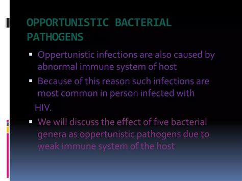 Image result for Opportunistic Pathogen