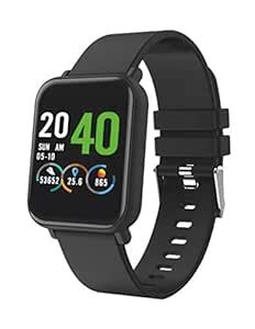 Trovo TSW-204 Smart Watch with Heart Rate Monitor-Black : Amazon.in ...