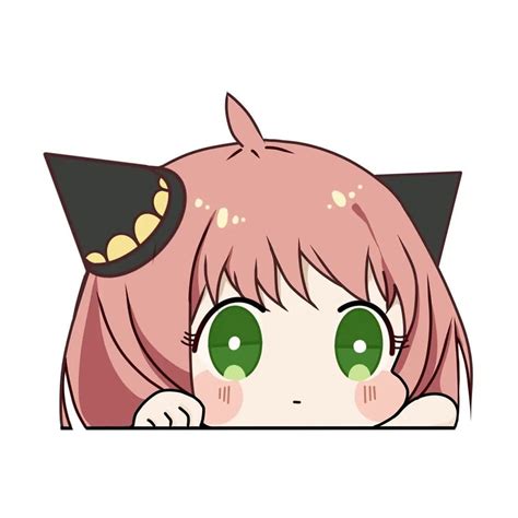 5 1 For Anya Forger Cute Peeker Sticker For Car | Desertcart INDIA