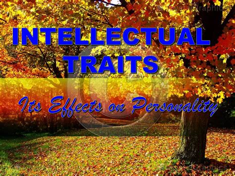 Image result for Essential Intellectual Traits