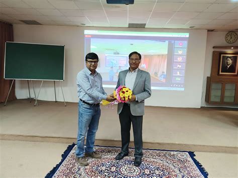 Talk by Prof. Ashutosh Sharma