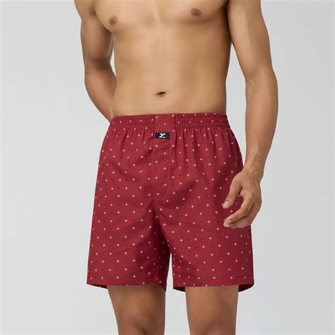 Men’s Starry Maroon Astor Lounge Inner Boxers [22% Off] – XYXX Apparels