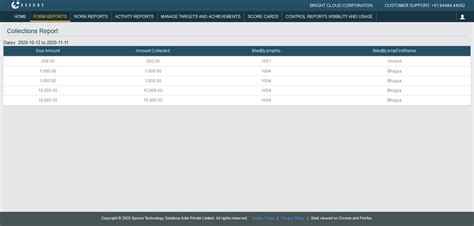 Generate a Form Report