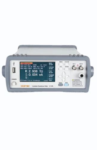 Insulation Resistance Meters - VASTEK V110IR Insulation Resistance ...
