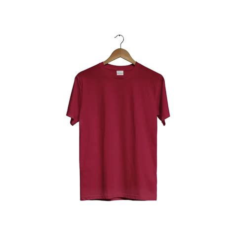 Quintessential Maroon – Cotton Round Neck T-Shirt
