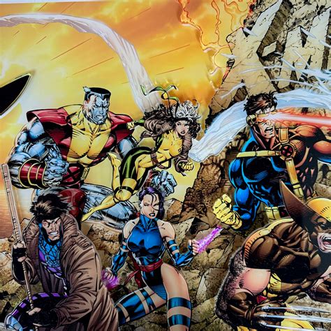 Jim Lee "X-Men #1" Variant - Multi-Layer Acrylic Panel – Bottleneck Gallery