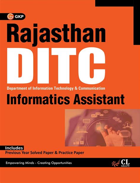 Rajasthan DITC - Informatics Assistant : GKP: Amazon.in: Books
