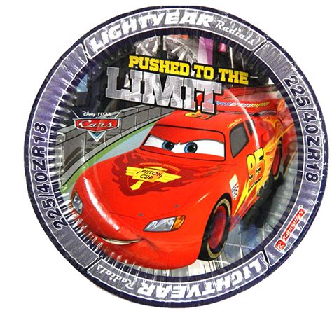 ThemeHouseParty® CAR Cartoon characters Print Birthday Party Decoration ...