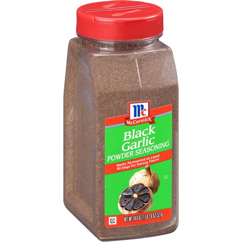 McCormick Black Garlic Powder Seasoning 18.6 oz - Premium 1.16 Pound ...