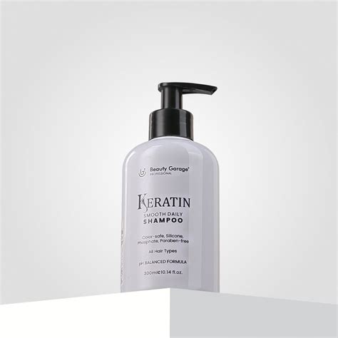 Buy Beauty Garage Keratin Smooth Daily Shampoo | Sulphate-Free | 300ml ...