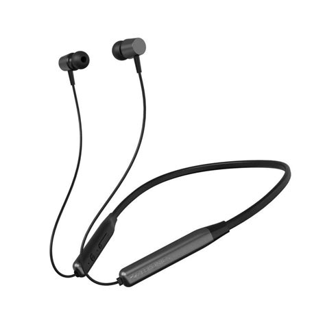 ZEBRONICS Zeb-Lark Wireless in Ear Neckband Earphone with BT 5.0 - (Grey)