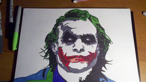 Cartoon Easy Pencil Easy Joker Drawing / Let's draw the joker step by ...