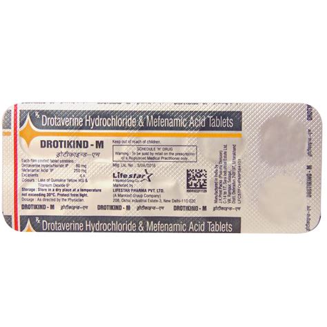 Drotikind M Tablet 10's Price, Uses, Side Effects, Composition - Apollo ...