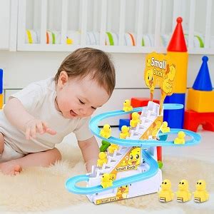 3 Penguin Slide Toy Set, Funny Automatic Stair-Climbing Penguinlings ...