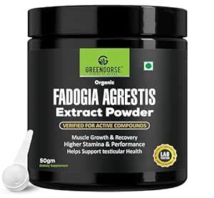 Buy GREENDORSE Organic Fadogia Agrestis Extract Powder, Maximum ...