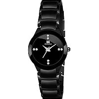 Buy IIK COLLECTION Combo Watches for Men & Women Round Studded Formal ...