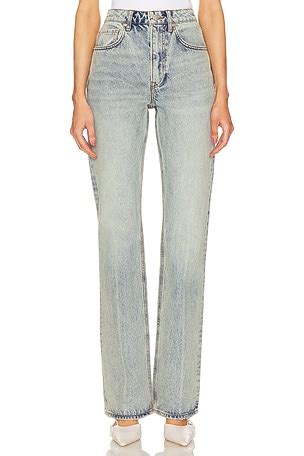 GRLFRND Melanie High Rise Flare in Bell Rock | REVOLVE