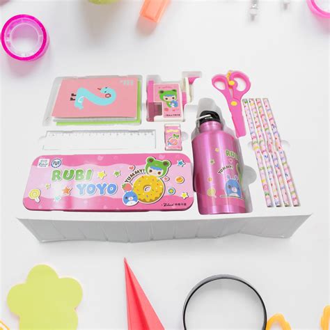 12 Pcs Stationery Gift Set for Kids Christmas Gift
