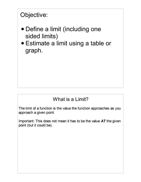 Free Lessons On Limits in Calculus 的图像结果
