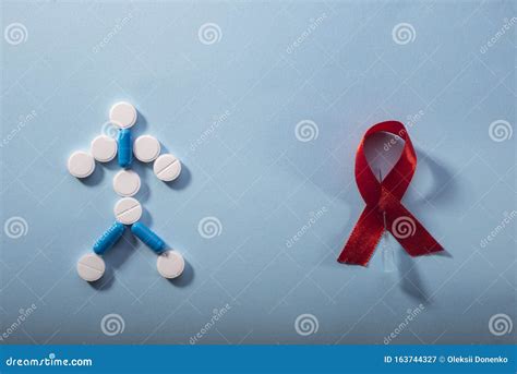 Antiretroviral Therapy for AIDS. HIV Treatment Stock Image - Image of ...