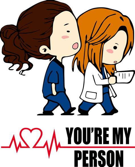 Grey's Anatomy SVG / You Are My Person / Logo Printable T-shirt /Wall ...